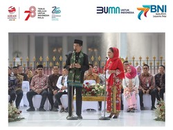 Ramaikan HUT RI Ke-78, BNI Dukung Kegiatan Istana Berkebaya
