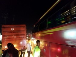 Ruas Jalan Nasional Pandeglang Kini Bisa Dilalui Usai Sempat Terputus