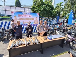 Sasar Knalpot Brong, Polisi Kota Kediri Amankan Pebalap Liar