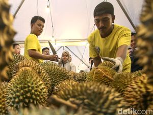 Serunya Pesta Durian di Pusat Perbelanjaan Jakarta, Bikin Ngiler Serunya Pesta Durian di Pusat Perbelanjaan Jakarta, Bikin Ngiler