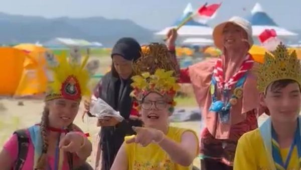 Foto: Kondisi Terkini Jambore Dunia di Korsel dari Lensa Kontingen RI