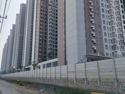 Begini Kondisi Kampung yang Dikelilingi Tembok Tinggi Pembatas PIK 2