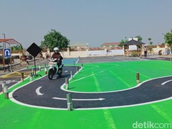 Ujian Praktik SIM C Diubah Lintasan S, Pemohon di Klaten Masih Sepi