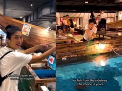 Unik! Di Restoran Ini Bisa Mancing Ikan Sendiri Sebelum Disajikan