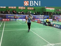 Rara dan Zahra Maju ke 8 Besar Tunggal Taruna Putri BNI Sirnas Banten