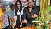 Mesranya Denny Caknan dan Bella Bonita saat Peresmian Restoran Baru