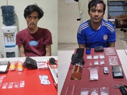 2 Pengedar di Pangkalpinang Ditangkap, 79,07 Gram Sabu Diamankan