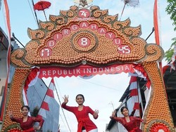 10 Desain Gapura 17 Agustus 2023 Sederhana, Unik, dan Keren, Bisa dari Bambu