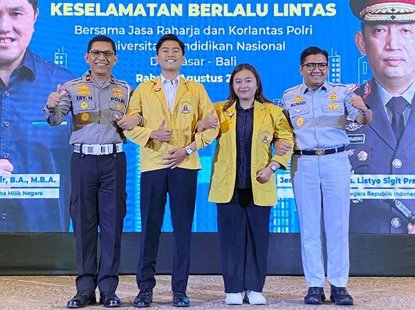 Mahasiswa Bali Dicetak Jadi Pelopor Keselamatan Berlalu Lintas