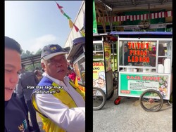 Jajan di Kaki Lima ala Menteri Basuki
