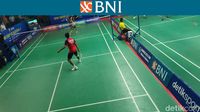 Potret Aksi Ayus dan Ubed di 32 Besar BNI Sirnas Banten
