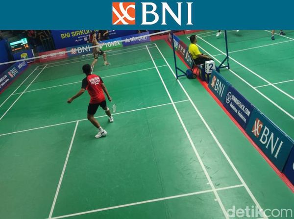 Potret Aksi Ayus dan Ubed di 32 Besar BNI Sirnas Banten