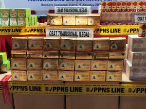 BPOM Ciduk 5 Ton Jamu Tradisional Ilegal, Bakal Diekspor ke Uzbekistan BPOM Ciduk 5 Ton Jamu Tradisional Ilegal, Bakal Diekspor ke Uzbekistan