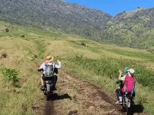 Balai TNGR Akan Atur Izin Ojek Pendaki di Gunung Rinjani