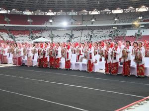 Ada Peran TNI-Polri hingga Pelajar SMA di Balik Rekor Dunia Angklung