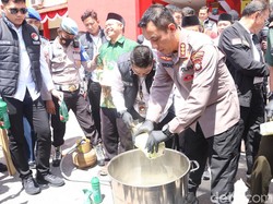 Polresta Barelang Musnahkan Sabu Asal Malaysia Senilai Rp 29,5 Miliar