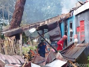 4 Rumah Terbakar, 22 Warga Tasikmalaya Terpaksa Mengungsi