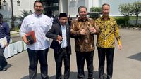 Saat Airlangga-Bahlil Bergandengan Tangan