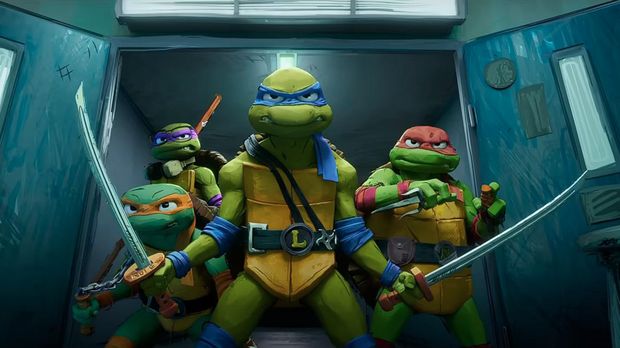 Film Teenage Mutant Ninja Turtles: Mutant Mayhem. (Paramount Pictures via IMDb)