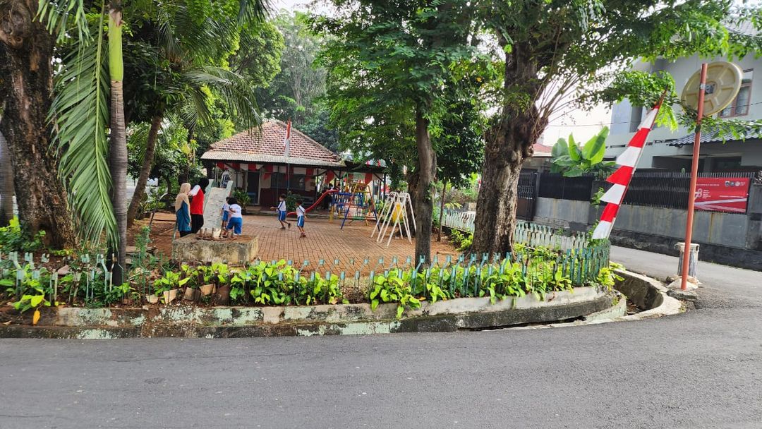 TK Gudang Peluru di Kebon Baru, Tebet, Jakarta Selatan. (Dokumentasi warga bernama Megha)