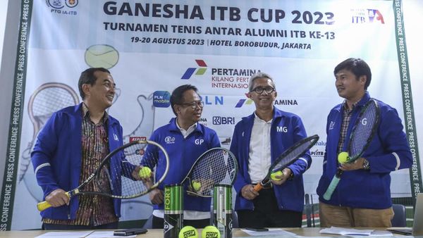 Adu Tenis Antar Alumni Perguruan Tinggi Kembali Digelar