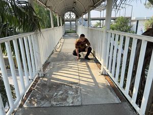 Pelat Besi JPO Dicuri, Kenneth DPRD DKI: Dinas Bina Marga Kurang Pengawasan Pelat Besi JPO Dicuri, Kenneth DPRD DKI: Dinas Bina Marga Kurang Pengawasan