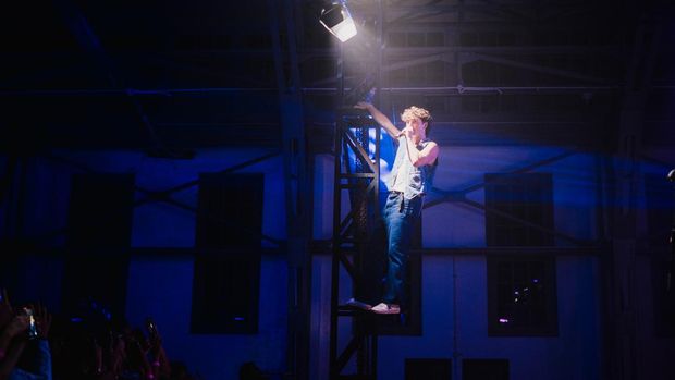 Konser Benson Boone Like in the Stars of Jakarta di Pos Bloc, Selasa (8/8).