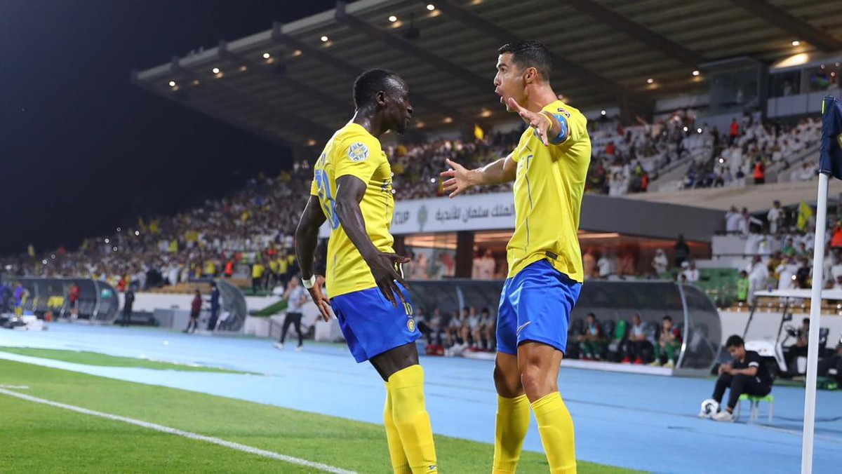 Hasil Al Shorta vs Al Nassr. (Foto: Twitter @AlNassr_EN)