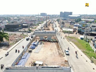 Flyover Pengurai Macet di Palembang Dibangun, Kelar Februari 2024
