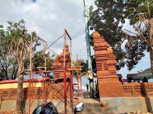 Viral Gapura di Pantai Legian Dibongkar Lagi Saat Sudah Hampir Jadi