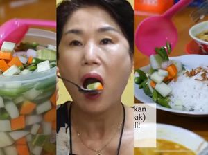 Emak Korea Cicip Soto Betawi, Justru Kepincut Acar Timun
