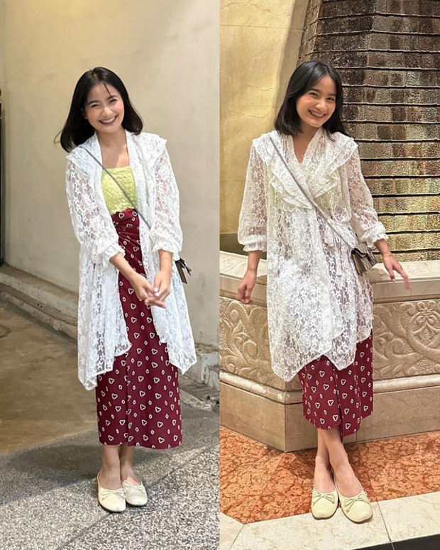 Ide Outfit Kerja Merah Putih/ Foto: instagram.com/jesicaceren ide outfit berkain merah putih