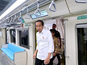 Jokowi Usai Jajal LRT Jabodebek: Sistemnya Sudah Pas