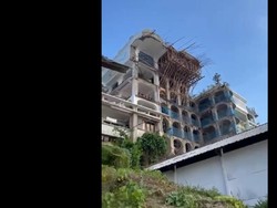 Proyek Vila Bodong di Sempadan Tebing Pecatu Dihentikan