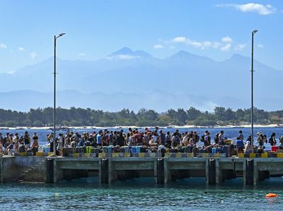 Mau ke 3 Gili di Lombok? Begini Ramainya Saat Puncak Liburan