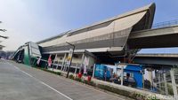 Mau Tahu Stasiun LRT Jatimulya? Begini Suasananya