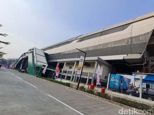 Mau Tahu Stasiun LRT Jatimulya? Begini Suasananya