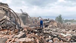 Pabrik di Rusia Meledak, Begini Potretnya
