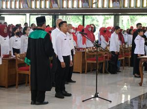 Lantik 577 PPPK, Pemkab Klaten Ingatkan Jaga Sikap dan Perilaku