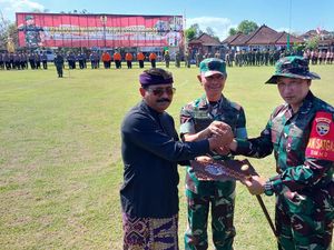 Irjenad Letjen Richard Tutup TMMD Kodim Badung di Abiansemal Irjenad Letjen Richard Tutup TMMD Kodim Badung di Abiansemal