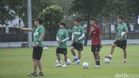 Latihan tersebut digelar di Lapangan A, Jakarta, Kamis (10/8/2023).