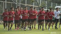 Semringah Timnas Indonesia U-23 Jalani Latihan Perdana