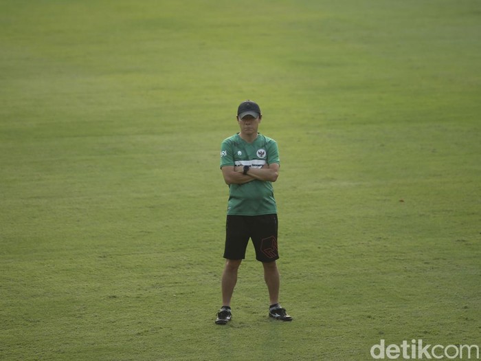 Semringah Timnas Indonesia U-23 Jalani Latihan Perdana Jelang Piala Asia