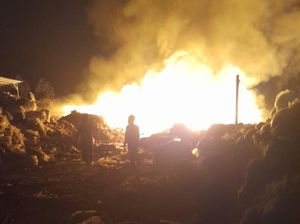 Tempat Daur Ulang Sampah Plastik di Pasuruan Terbakar