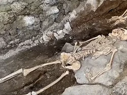 Wah! Arkeolog Temukan Kerangka Manusia yang Memasak Pizza