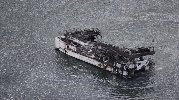 Kebakaran Hutan di Hawaii, Boat Ini Ikut Hangus