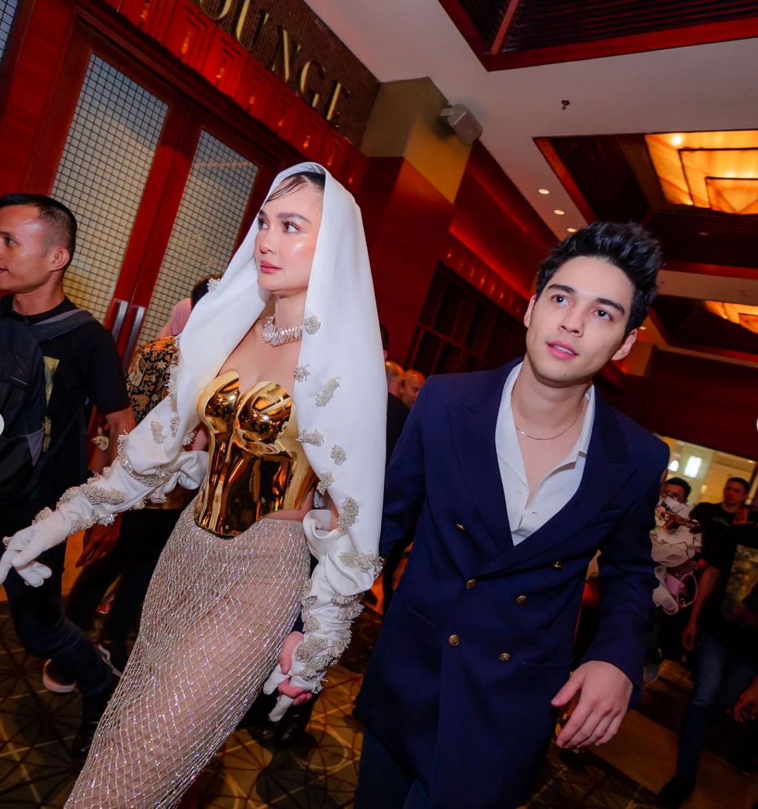 Luna Maya dan Maxime Bouttier