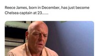 Fakta unik nih, Reece James punya tanggal ulang tahun yang nggak beda jauh dari legenda kapten Chelsea, John Terry. James lahir pada 8 Desember dan Terry pada 7 Desember (Internet/oddsbible)