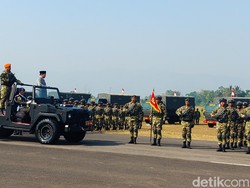 Prabowo Tetapkan 2.497 Komcad Angkatan ke-3 di Pusdiklatpassus Batujajar