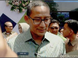 Saham-saham Sandiaga Uno Naik, Pengaruh Gantikan Sementara Luhut?